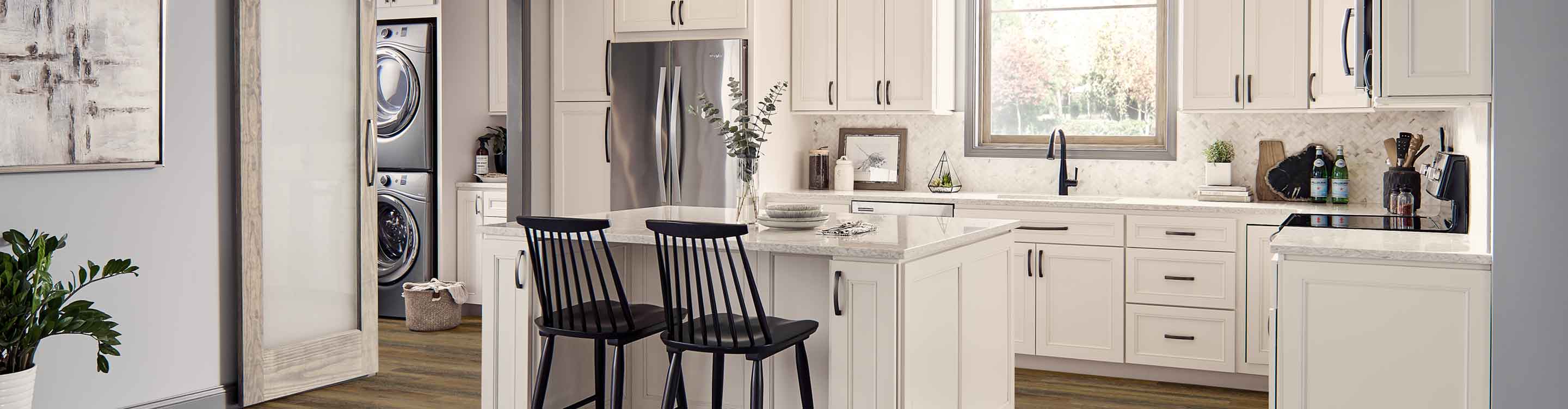 White cabinets in Elizabethton, TN,modern farmhouse kitchen